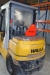 Forklift, LPG. Hella HLF30. Year: 1998. 3000 kg / 3300 mm. Hours: approx. 2481. Adjustable forks. Last Approved 07/2012
