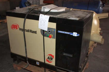 Skruekompressor, Ingersoll-Rand, Total Air System, årg. 2005 + trykbeholder, 1000 liter