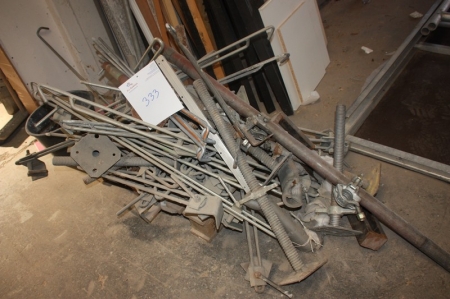Lot anchors for scaffolding