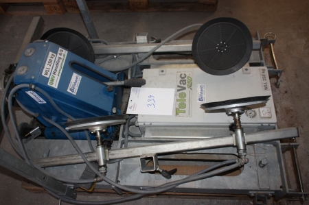 Vacuum lifter for mounting on telescopic loader, Televac 250 WLL 250 kg