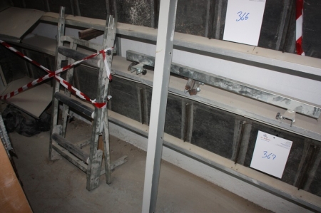 Concrete Conveyor, length approx. 4 meters + infeed section
