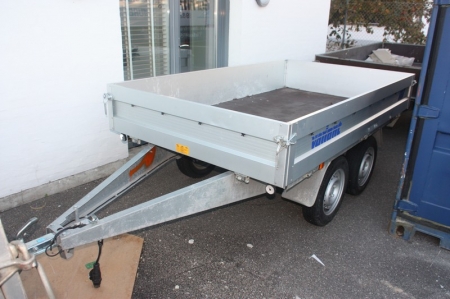 Aluminum trailer, Variant. T750 / L475. First registration date :17-09-2012. License plates not included. Buyer must bring sample plate.