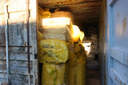 Insulation, approx. 30 units, yellow wrapping