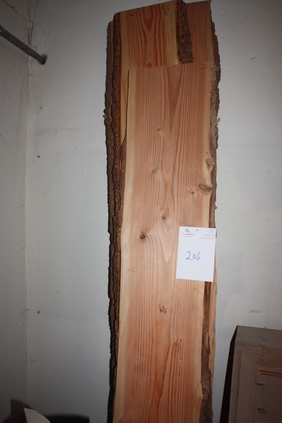 Wooden panels, oak planks, moldings, etc. in rack (bureau not included)
