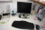 PC: HP Compaq + fladskærm + tastatur og mus