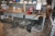 Vise bench, 4 drawers + various rubber boots, etc. under the workbench