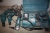 Cordless tools, Makita: drill with 2 batteries and charger + 3. power tools, Makita, 2 x drill + sanders for corrugated sheets