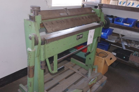 Folding machine, HM HS-2S 2201, 1020 x 2.0 mm