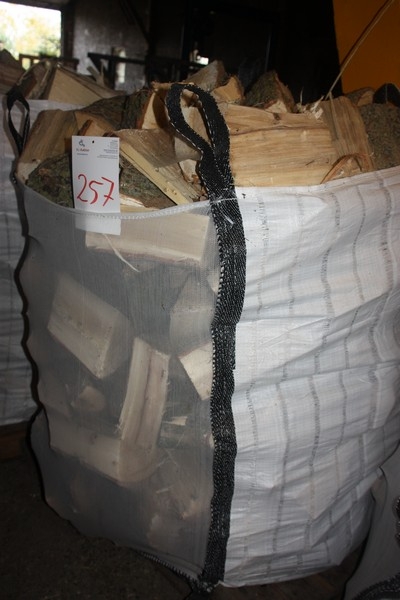 Big bag with firewood, willow