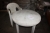 Round table with 4 chairs, plastic
