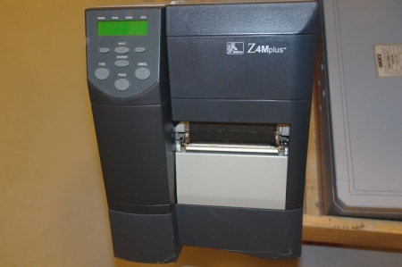 Pallet with INOEX Control + Label Printer Z4Mplus