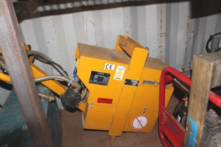 Electrical installations Probst + Vacuum lifter, Probst jumbo 5H 1000 EW (in blue container)
