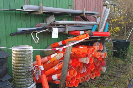 Various marking poles