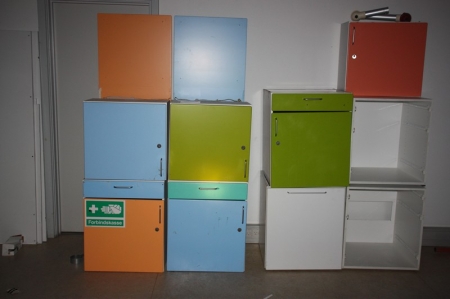 Various cabinets