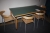 Table, app. 160 x 80 cm + 4 chairs, Kinnarp Riff 345