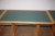 3 x tables, approx. 125 x 62 cm, Cube Design, green tabletop