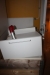 6 pallets with various cupboards / drawers, white melamine + 4 cabinets