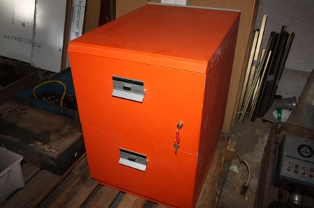 Fire cabinet for hanging files, Hazo, Kassakappi OY. Key included