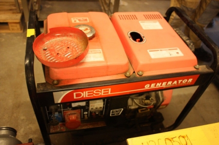 Dieselgenerator, stand ukendt