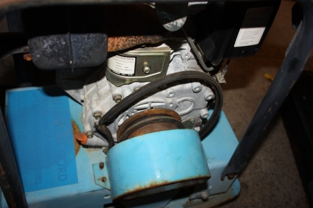 Plate compactor, diesel. Condition unknown