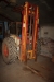 Tractor Ford 4000. Fitted with 6 meter building lift. Good tires. Hour meter shows 6388. Power Steering