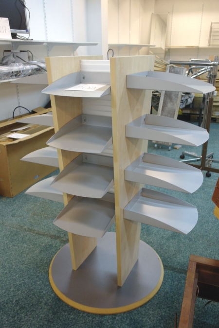 Shop furniture, rack with shelves