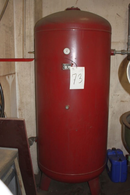 Pressure vessel, 1,000 liters, 10.5 bar