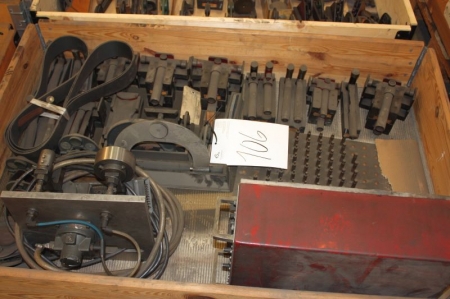 Pallet with Various measuring equipment