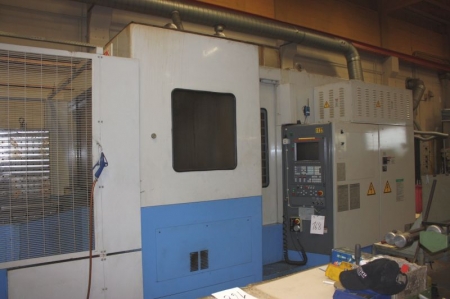 Machining Center: Mazak Mazatech H-630N. 6 beds. Special bed tools not included. Control: Mazatrol m Plus. X: 1000mm, Y: 800mm, Z: 750mm. Max. Spindle speed: 6000 rpm. Max tool length: 500mm. ØD=135mm. ØD=260 with empty pocket. Max. Tool weight: 27 kg. Ma