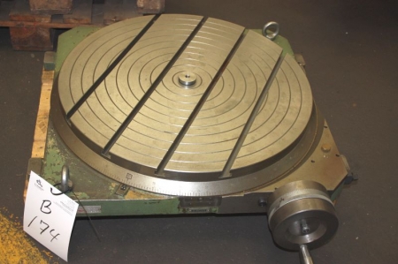 Round table for milling machine