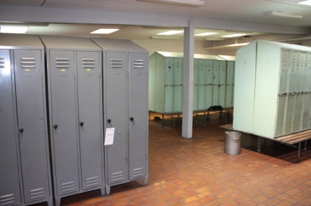 Various locker rooms