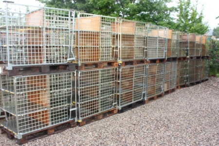 16 europallets with racking