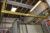 Overhead crane, 1000 kg. Span app. 6 meters. Including gantry girders