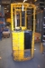 Electric pallet stacker Unitruck JUN 10R, Lifting height 3900 mm, max 1250 kg. Next inspection: August 2010