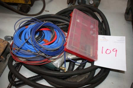 Welding cable + miscellaneous