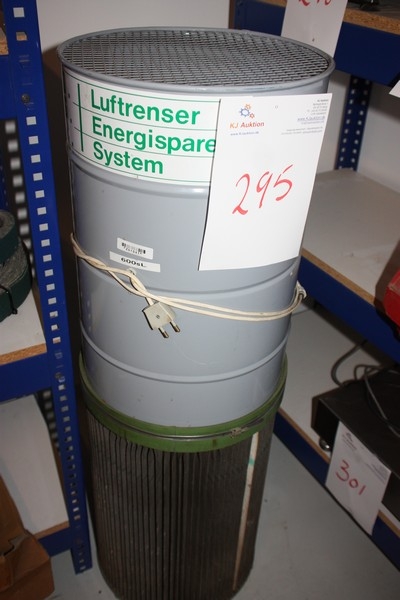 Luftfilter energisparesystem