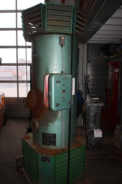 The radiators oven, Dantherm type AC 50