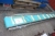 Conveyor, electric. Drum Motor IBDC. Tread width: 25 cm. 0.16 meters / sec. Length approx. 3 meters