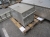 Pallet with aluminum toolbox approximately 100x50x60 cm