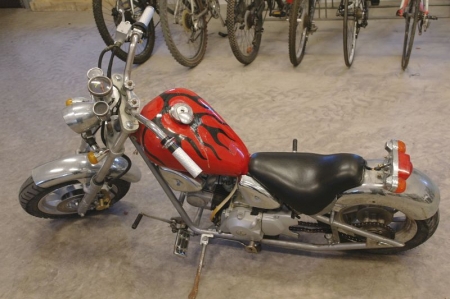 Pocket bike, "Harley", kører fint