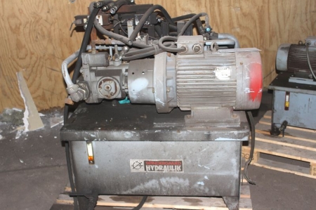Hydraulikstation med elektro motor 380 v, 18,5 Kw 