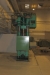 Hydraulic press, 400 tons. 4 columns and 3 pressure cylinders. Table size: 1100 x 900 mm. Switch-over between 100 and 400 tons. Control: Siemens TD 390