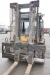 Forklift, diesel. Unit 5460. Max. 6000 kg. Hydraulic fork positioners and side shift. Lifting height approx. 4000 mm. Hours approx. 10200th Year 1988. Latest inspection 7/13.