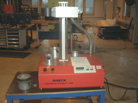 Rineck Induktherm-Compact 3 kw. Årgang 2003, maskin nr. R/061
