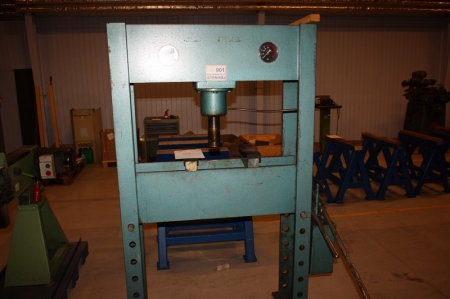 Hand hydraulic press, Stenhøj, 400 kN