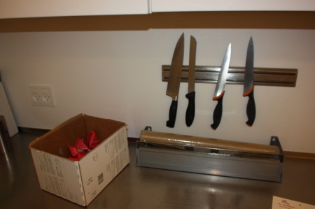 Contents of the kitchen cabinets as depicted