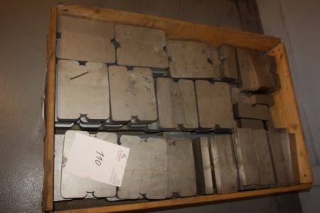 Pallet of solid good labeled "Remains" RF - stainless. Pallet not included