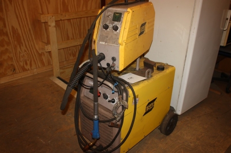 CO 2 welding machine ESAB Lax 380 + wire feed unit, ESAB MEK 4 + welding cable + welding handle