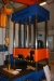 4-column hydraulic Tooling Center, 50 ton. Clamping surface 120 x 138 cm. Jib Crane: Kito, 3 ton