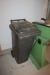 Belt sander, CEC engine, Belt Grinder BSH 2075 with extraction spotting + plastic waste bin